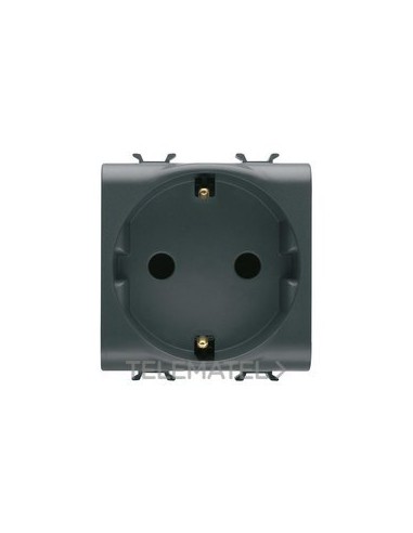 BASE 2M 2P+T 16A+APR.FR.BORNES NOR.ESP.N