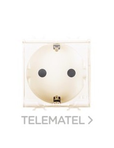 T.F. 2M 2P+T 16A ESTD. ESP. C/TAPA CH/MF