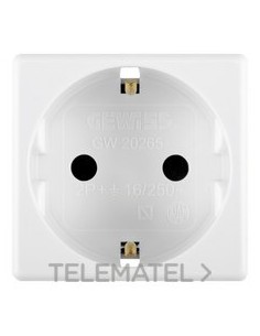 BASE 2P+T 16A NORMA ESPANOLA SY/WT