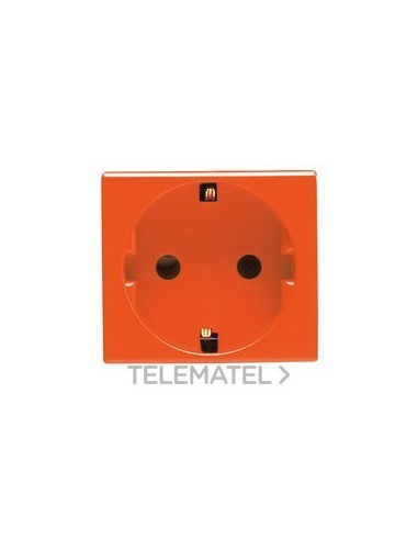 BASE 2P+T 16A ST.UNE NARANJA