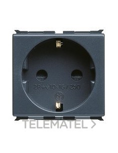 BASE 2P+T 16A NO.ESPANOLA C/ PANTALLA