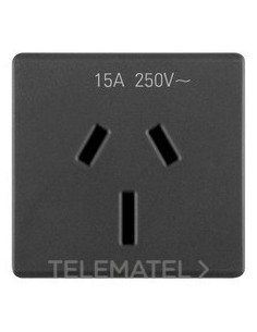 BASE 2P+T 15A ST.AUSTR.SY/BK