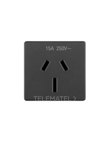 BASE 2P+T 15A ST.AUSTR.SY/BK