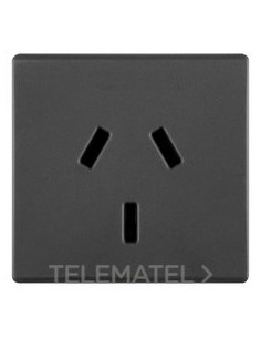 BASE 2P+T 10A ARGENTINO SY/BK