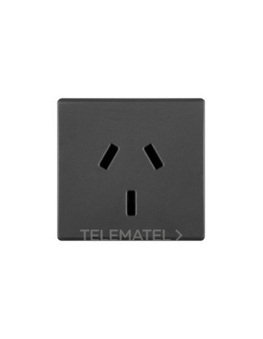 BASE 2P+T 10A ARGENTINO SY/BK