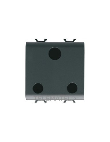 BASE 2M 2P+T 15A NOR.INGLESA NEGRO