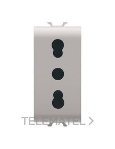 BASE 1 MOD.2P+T 16A P17-11 NORMA ITAL.BG