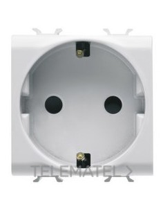 BASE 2M 2P+T 16A+APR.FR.BORNES NOR.ESP.B