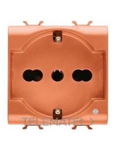 BASE 2M 2P+T 16A BIV. NOR.ITA/AL.ANAR.