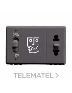 BASE P/AFEITADORA NORMA EURO USA SY/BK