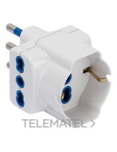 ADAPTADOR MUL.2P+T 16A 2U.16A U.ITA/TE