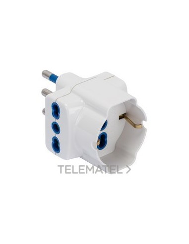 ADAPTADOR MUL.2P+T 16A 2U.16A U.ITA/TE