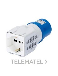 ADAP. IC 2P+T 16A 230V-2P+T UNEL/BIV.