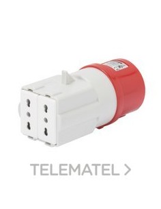 ADAP. IC 3P+N+T 400V-2 2P+T BIVAL