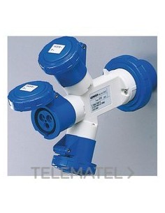 ADAP. IP67 3P+N+T32A 1.SAL 16A 2x 32A