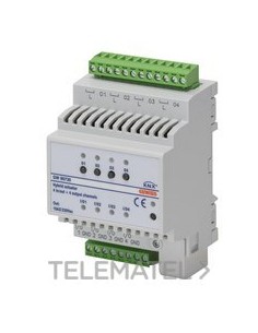 MODULO 4IN/OUT UNIV.  +4OUT 10A KNX DIN