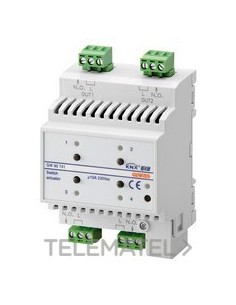 ACCIONADOR 4 CANALES 10AX KNX-CARRIL DIN