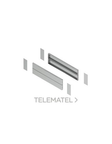 ZÓCALO +KIT LAT.P500x200 INOX 304L