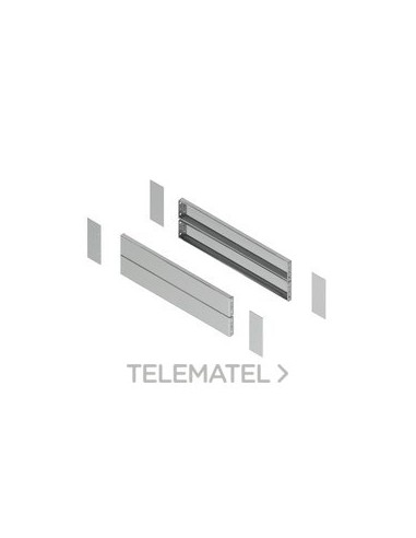 ZÓCALO +KIT LAT.P400x200 INOX 304L