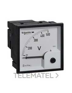 VOLTÍMETRO DIRECTO 0-500V