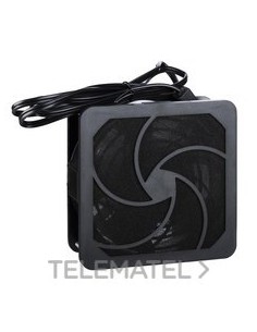 VENTILADOR 65m³/h 230V NEGRO
