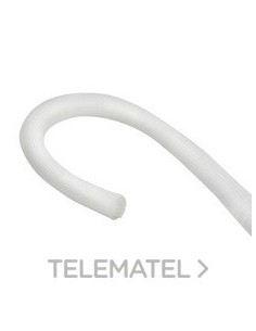 TUBO REJILLA GUÍA CABLES L 40mm BLANCO