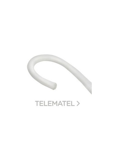 TUBO REJILLA GUÍA CABLES L 40mm BLANCO