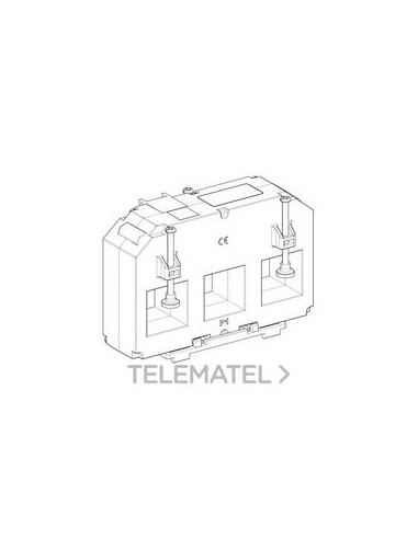 TRAFO LVCT RJ45 70mm 1250A 0,333V