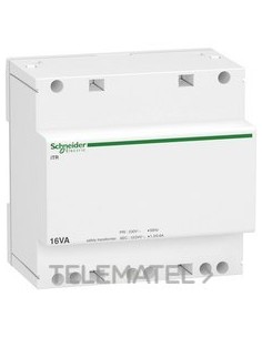 TRANSFORMADOR 16VA 12-24V CA