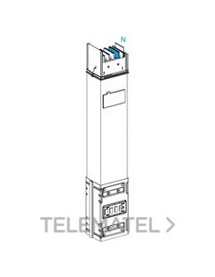 TRAMO RECTO 630A CON DERIVACIÓN 0,8m