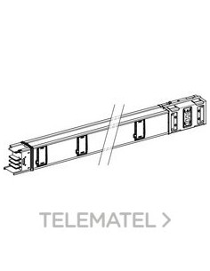 TRAMO RECTO 3L+PE 6 DERIVACIONES 630A 3m