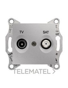 TOMA TV/SAT INTERMEDIA ALUMINIO