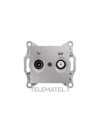 TOMA TV/SAT INTERMEDIA ALUMINIO