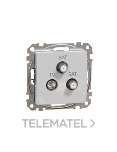 TOMA TV-SAT-SAT FINAL 4DB ALUMINIO