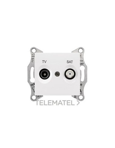TOMA TV/SAT INTERMEDIA BLANCO