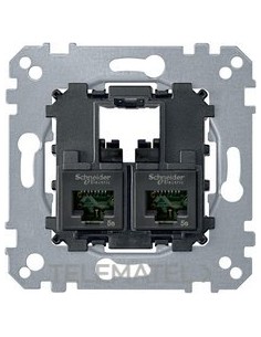 TOMA RJ45 DOBLE CAT6 UTP