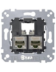 TOMA RJ45 DOBLE CAT6 STP