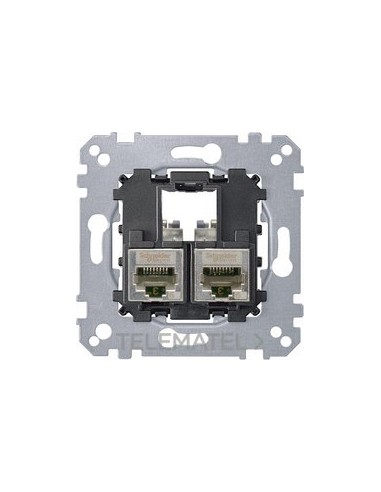 TOMA RJ45 DOBLE CAT6 STP
