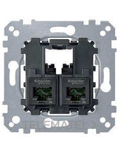 TOMA RJ45 DOBLE CAT5 UTP