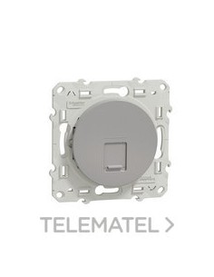 TOMA RJ45 CATEGORÍA 5UTP ODIASE PLATA