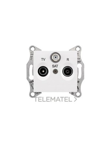 TOMA R/TV/SAT FINAL BLANCO