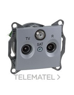 TOMA R/TV/SAT FINAL ALUMINIO