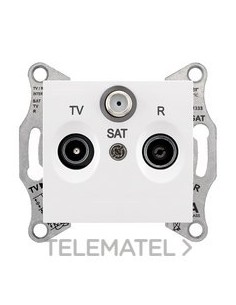 TOMA R/TV/SAT INTERMEDIA BLANCO