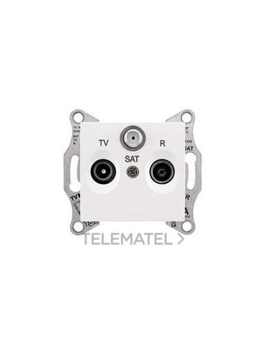TOMA R/TV/SAT INTERMEDIA BLANCO