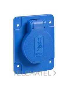 T.PRATIKA 2P+E 10/16A 250V FRANCÉS IP54