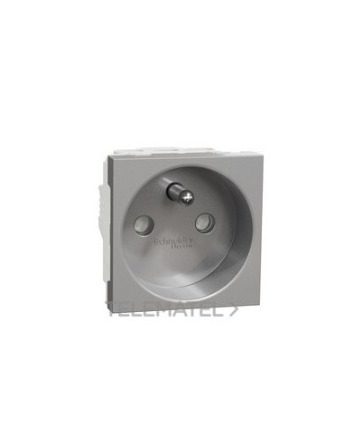 TOMA FRANCESA 2P+E 16A BLANCO POLAR