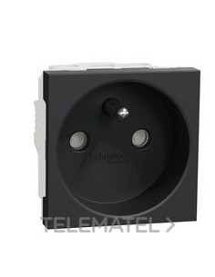 TOMA FRANCESA 2P+E 16A BLANCO POLAR