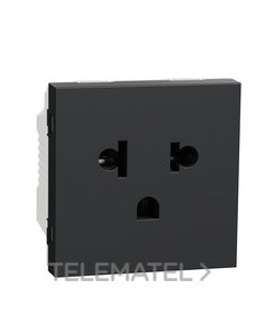 TOMA EUROAMERICANA 2 MÓDULOS ANTRACITA