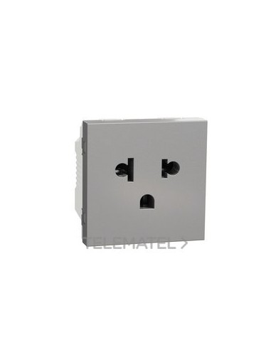 TOMA EUROAMERICANA 2 MÓDULOS ALUMINIO