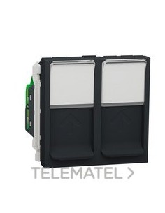 TOMA DBL.RJ45 CAT.6 UTP 2 MOD.ANTR.